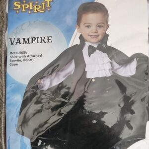 Spirit Vampire Kids Costume - Black and White